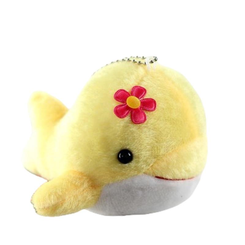 Милая плюшевая игрушка дельфин, подвеска-кит, мини-кукла для корпоративных мероприятий, мягкая набивная игрушка, подарок с логотипом