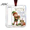 Holiday Hanging Money Holder Christmas Cash Gift Ornament, Clear Acrylic Holder, Xmas Personalized Container Tree Decoration, Funny Ways to