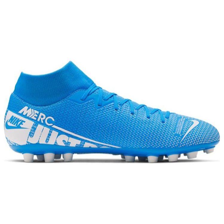 Nike Футбольные бутсы Mercurial Superfly 7 Academy AG Мужские футбольные бутсы Сине-белые BQ5424-414
