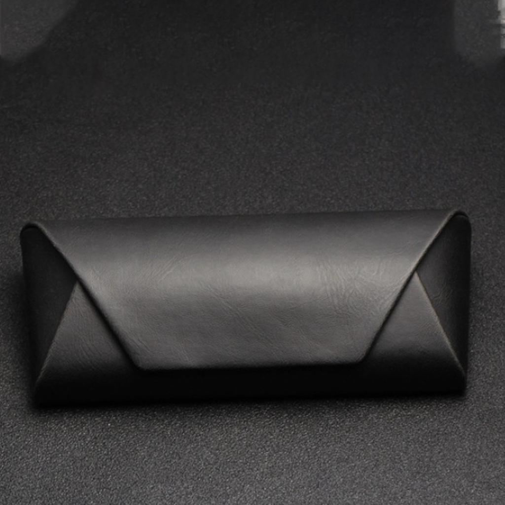 Japanese  PU Leather Sunglasses Box Glasses Case Crazy Horse Leather Retro Art For Eyewear Storage Gift Idea Suitable