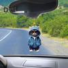 2D Cat Pendant Hanging Ornament with Lanyard Easy To Hang Decorative Car Rearview Mirror Pendant Acrylic Decoration