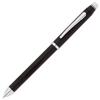 Многофункциональная ручка CROSS Tech 3 Black Ballpoint, официально импортированная, (АТ0090-3СТ), Двухцветная ручка/карандаш 0,5 мм, обновленный,