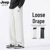JEEP SPIRIT Men's Loose Straight-Leg Sweatpants