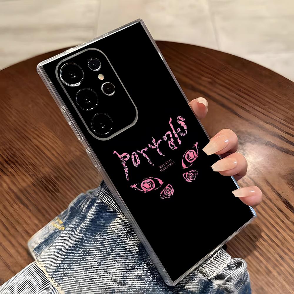 Чехол для телефона Melanie Martinez для Samsung S26 S25 S24 Ultra S23 Fe S22 S20 S21 Plus Plus 5G Fe Прозрачный чехол