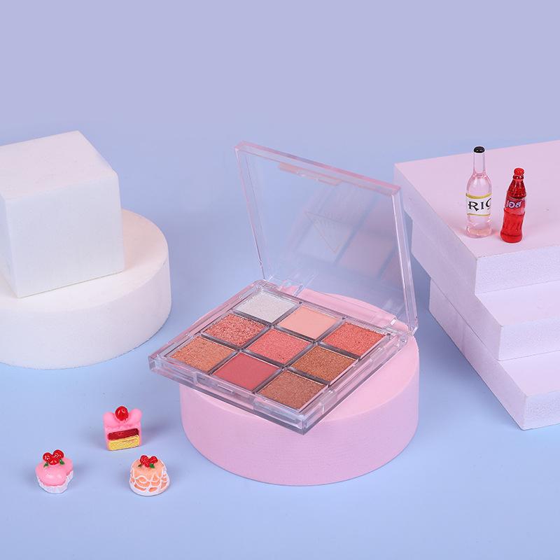 9Color Eye Shadow Plate Eyeshadow Beginner Makeup Подставка для теней для век Sculpture Highlight Cosmetic Женские аксессуары