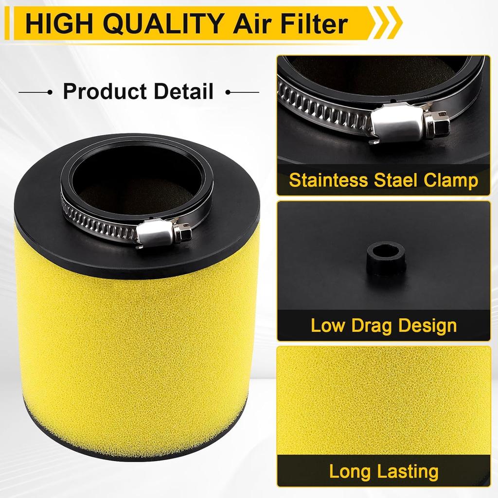 TRX 250 Air Filter Replacement For Honda Recon 250 TRX250 TRX250TE TRX250TM ATV Sportrax 250 TRX250EX TRX250X RECON 250 17254-HM8-000