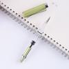 Titanium Fountain Pen High Ink Capacity Vacuum Filling Stainless Steel Fine Nib Smooth Writing Pen for Daily Writing