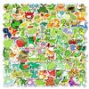 100 Cute Hand-painted Small Animals Doodle Mix and Match Stickers Frogs and Dinosaurs Do Not Repeat Them