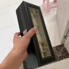 Многофункциональная витрина 6 отделений Коробка для часов из ПУ-кожи Замок-защелка Пылезащитная