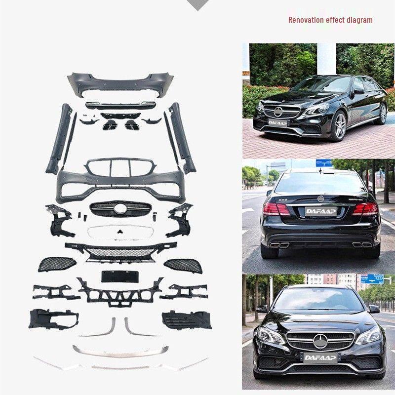 Совместимая решетка переднего/заднего бампера и задний диффузор для Mercedes-Benz E-Class W212 14-15 AMG.