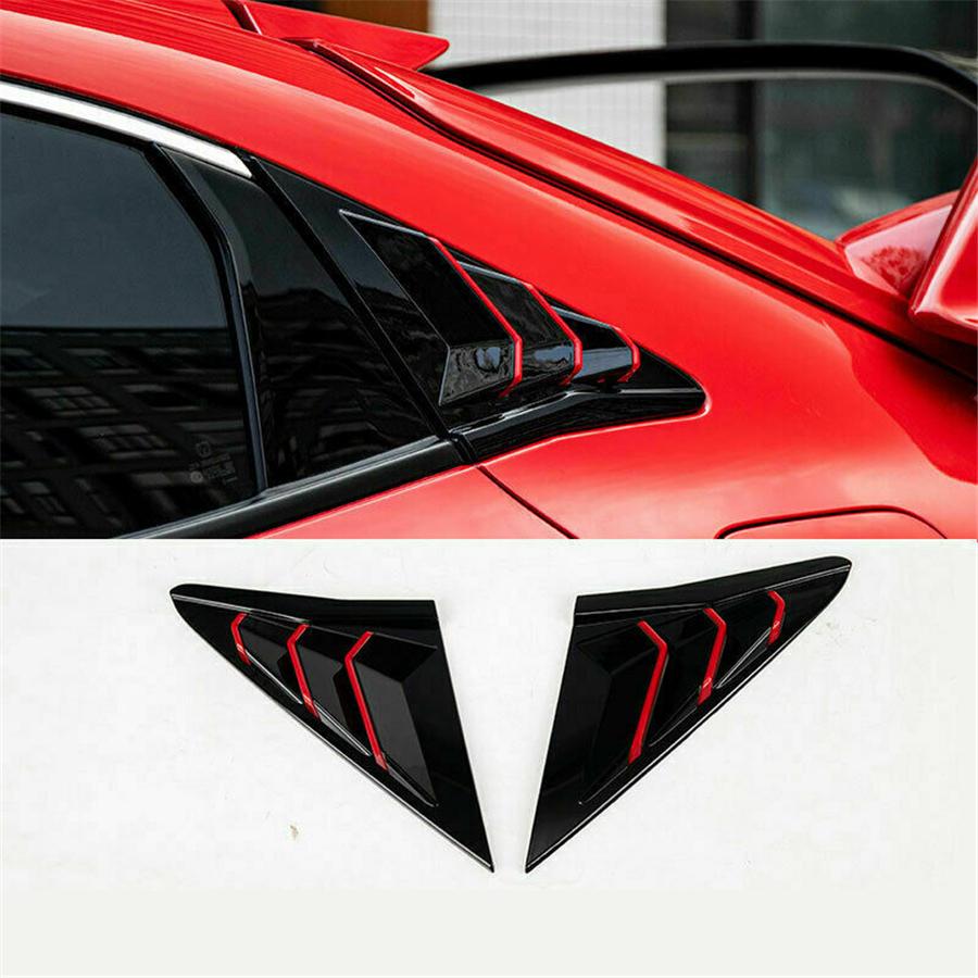 Side Vent Louver For Honda Civic 2016-2021 Hatchback