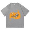 Vintage Washed Delicious in Dungeon Dungeon Meshi Laios Touden Falin Anime Printed Cotton T-shirt Men Women Tee Summer Casual Fashion Clothing Tops