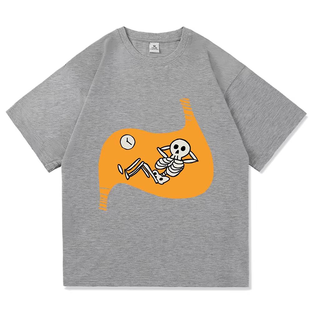 Vintage Washed Delicious in Dungeon Dungeon Meshi Laios Touden Falin Anime Printed Cotton T-shirt Men Women Tee Summer Casual Fashion Clothing Tops
