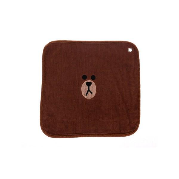 Line Friends Character Lil Towel, Brown
