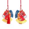 Tassel New Year Horse Pendant Chinese Style Car Hanging Ornaments  Cultural Gift