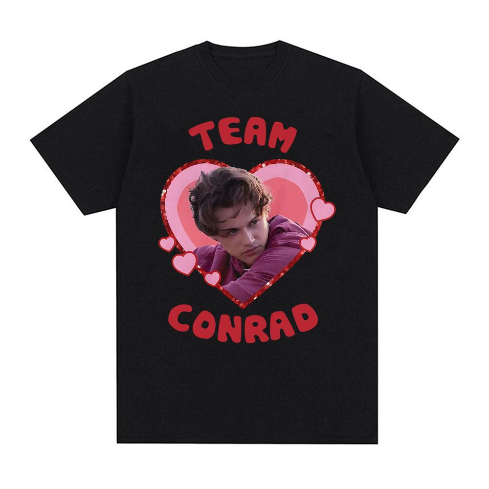Team Conrad Cousins Beach Vintage Graphic T Shirt Unisexs Clothing Fashion Gothic Tshirt Unisex Cotton Casual Short Sleeve Tshirts