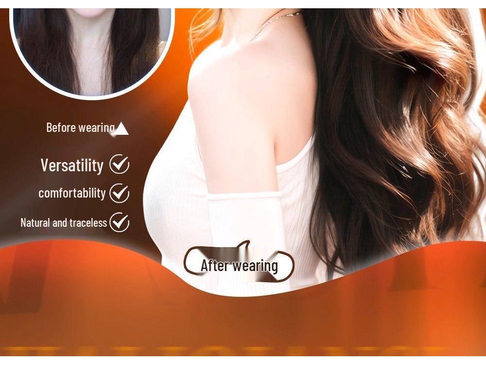 Women's Full Head Cover Wig - Middle Part, Voluminous Big Waves, Long Curly Style