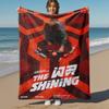 1PC Shining Kubrick Outdoor Flannel Blanket Soft Plush Decor for Picnics, camping,Bedroom, Playroom, Office1191A