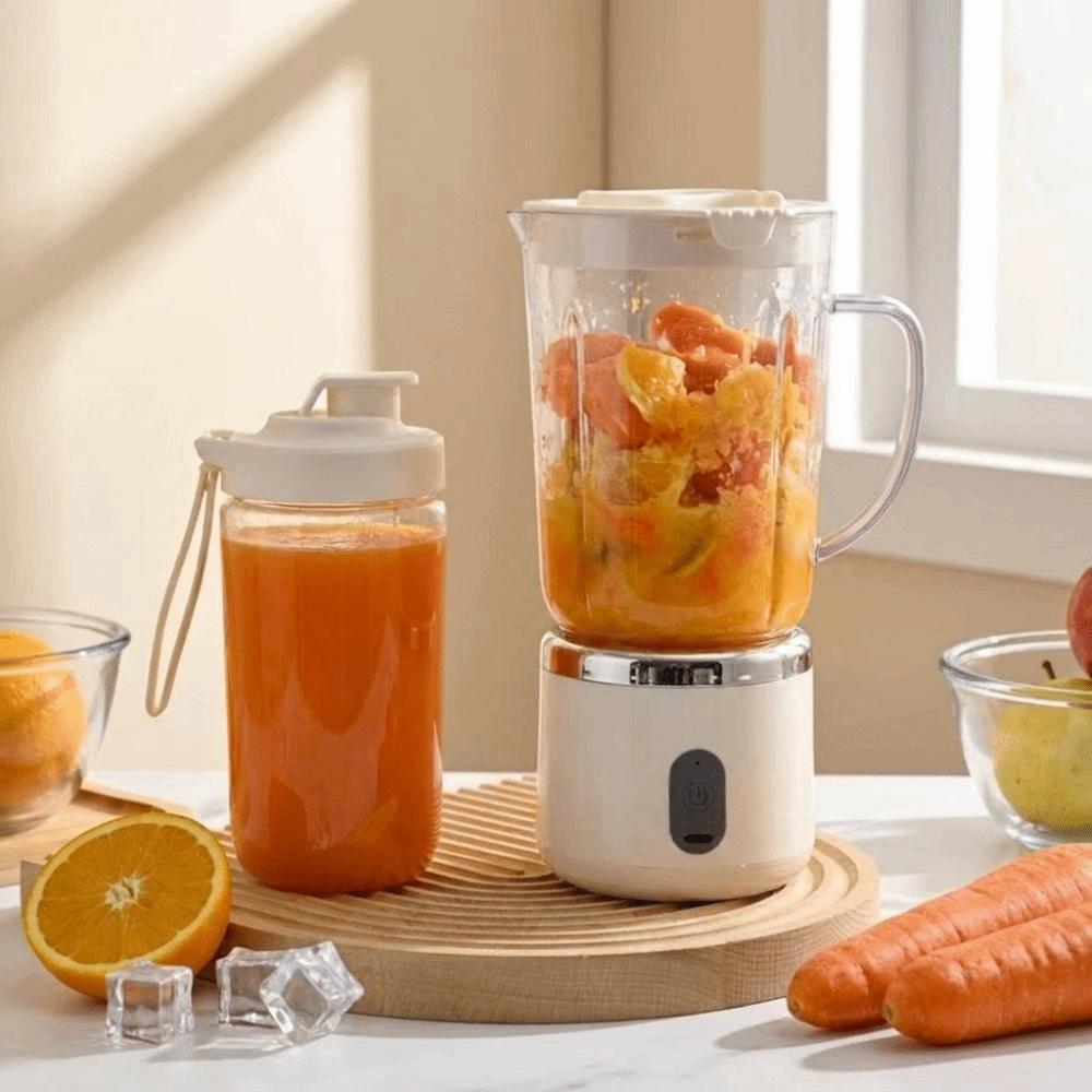 Double Cup Electric Juicer 700Ml Capacity Mini Juicer Must Have USB Juicer  Travel Use