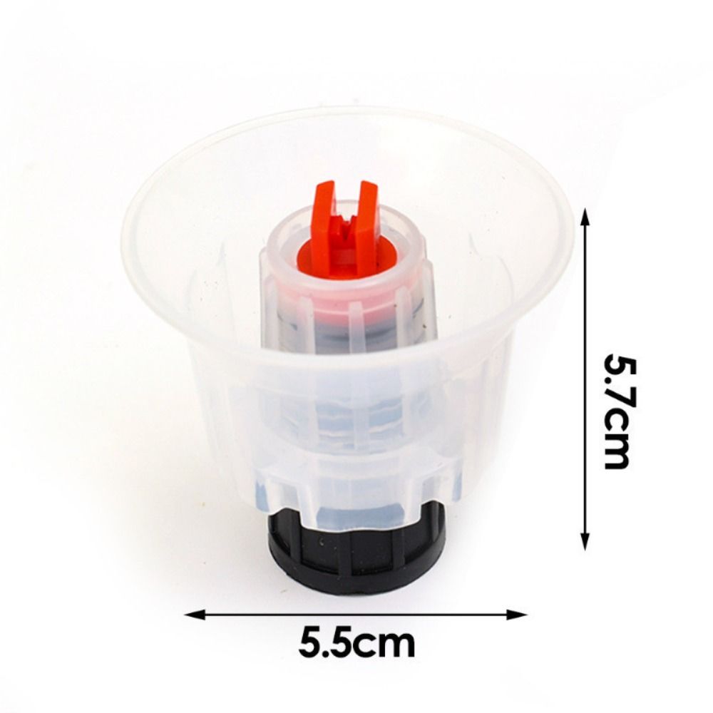 3Pcs With Pressure Reducing Valve Wash Spray Nozzles Plastic 16mm Window Cleaning Tool Internal Thread Auto Accessories Car