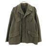 DUTCH ARMY 60s Vintage Field Jacket 88x92 Khaki Military Men's Used