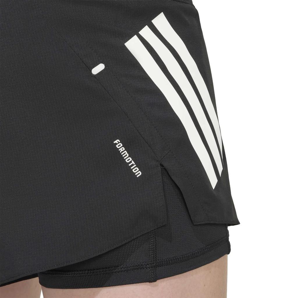 adidas Полосатые повседневные шорты со средней посадкой для женщин KA6229
