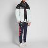 adidas Originals x Alexander Wang прозрачный износостойкий пуховик с цветными блоками, мужская верхняя одежда, мятно-зеленый DT9504