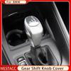 Наклейка на крышку ручки переключения передач автомобиля для BMW X1 F48 2 серии F46 2016 - AT Автоматическая защита ручки переключения передач