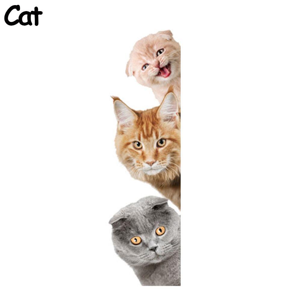 1шт DIY украшения для холодильника настенное искусство собака 3D наклейка на стену смешные животные настенные обои