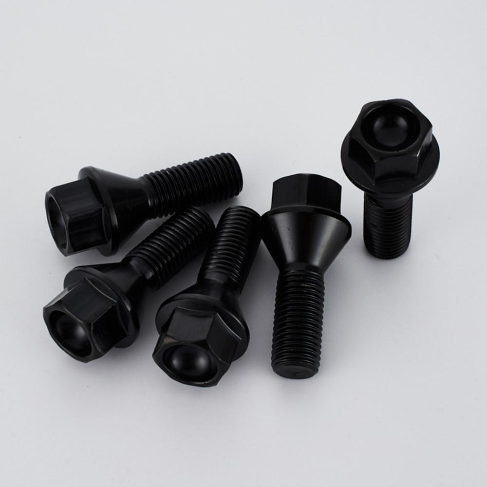 lug bolts For BMW 36136781150(M12*1.5),36136781151(M14*1.25),36136781152(M14*1.5),hex 17mm BMW Wheel Nuts
