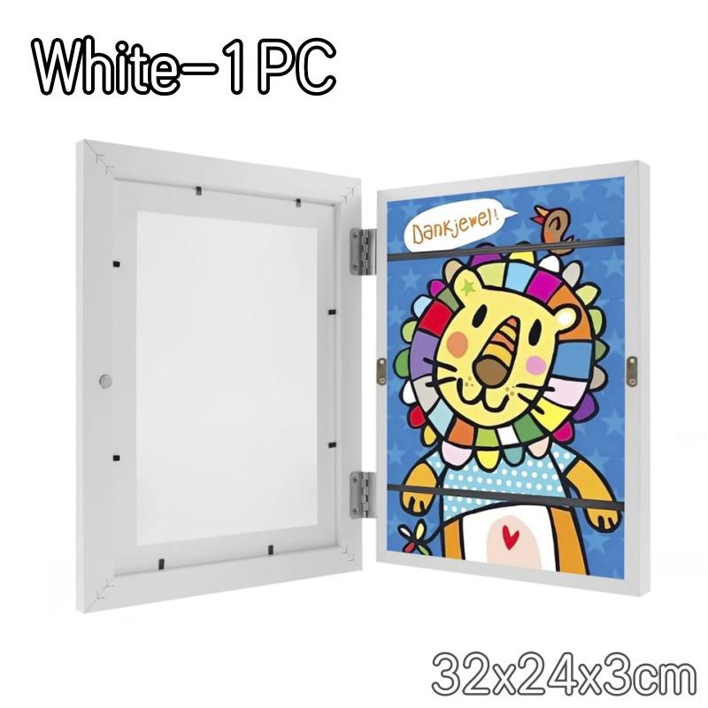 3 шт. детские художественные рамки с магнитным передним отверстием для постеров, фотографий, рисунков, картин, детских художественных картин, витринных рамок