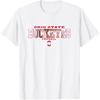 Мужская футболка Elite Authentics Ohio State Buckeyes Football Interception, Унисекс-Взрослый, Черный, Короткий рукав, Маленький