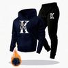Mens Hoodie - Set 2026 Fashion Casual Letter Print