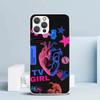 TV Girl Album Soft Cover for iPhone 16 17 Air 15 14 Pro Max 16E Phone Case 13 Mini 12 11 7 SE 8 Print Pattern Fit Cases 16 17 Ai
