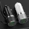 Универсальное быстрое автомобильное зарядное устройство: Type-C QC3.0 & PD 20 Вт для устройств Samsung, Apple и Android