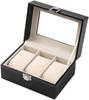 Watch Storage Box Organizer Luxury Style PU Leather Display Case Gift Watches Display Home