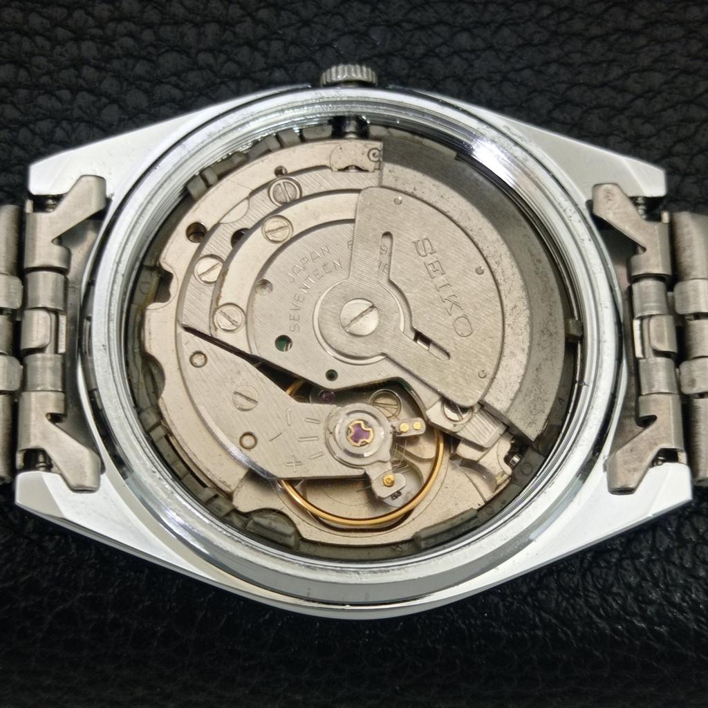 ОТРЕМОНТИРОВАННЫЕ SEIKO 5 АВТОМАТИЧЕСКИЕ 6309A ЯПОНИЯ МУЖСКИЕ ВИНТАЖНЫЕ ЗОЛОТЫЕ ЧАСЫ a442141-4