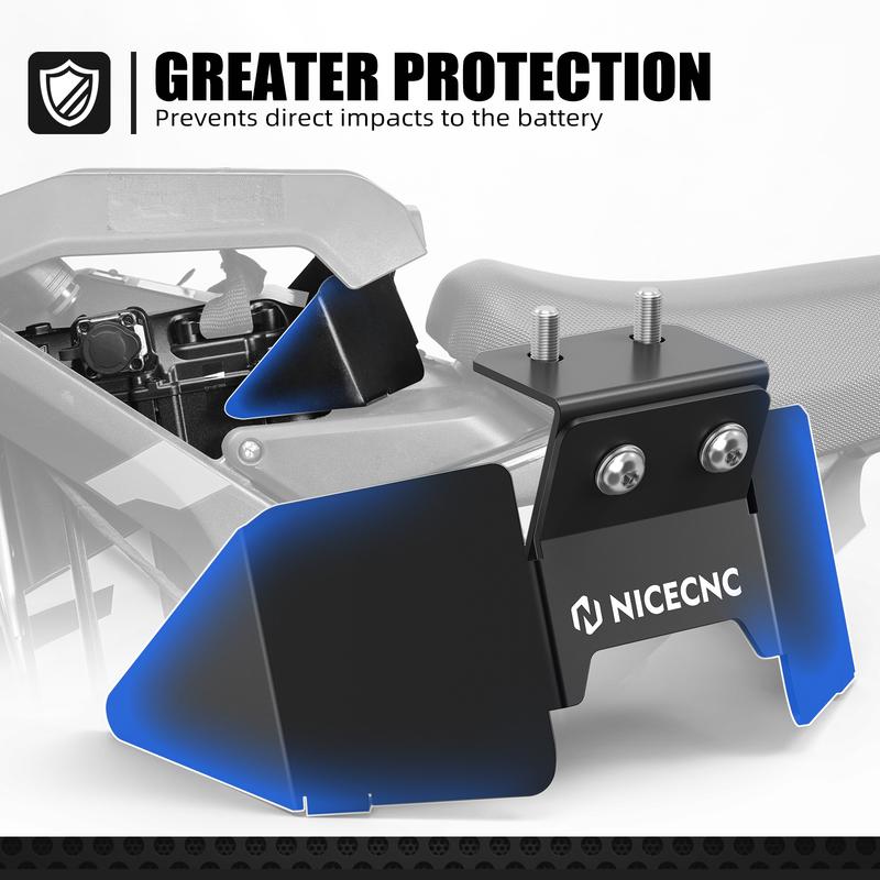 NICECNC For Surron light bee X Electric Dirt Bike 53MM Rise Battery Lock Increase Code Aluminum For Segway X160 X260 2024 2025