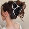 Korean Style Wave Point Butterfly Large Shark Clip Headdress For Women Simple Temperament Hair Accessories