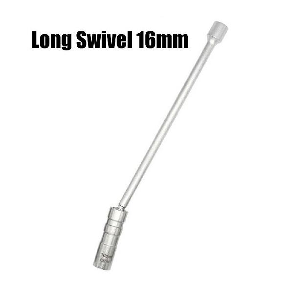 Car 16mm Thin Wall Spark Plug Socket Removal Tool Universal 3/8" Drive Magnetic