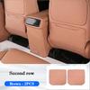 Для Leapmotor D19 2026 2027 Автомобильный Задний Защитный Коврик от Пинания Ногами Специальная Крышка для Защиты Спинки Сиденья Кожаный Коврик от Грязи Аксессуары для Интерьера