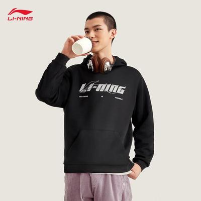 Li-Ning Унисекс худи на флисе