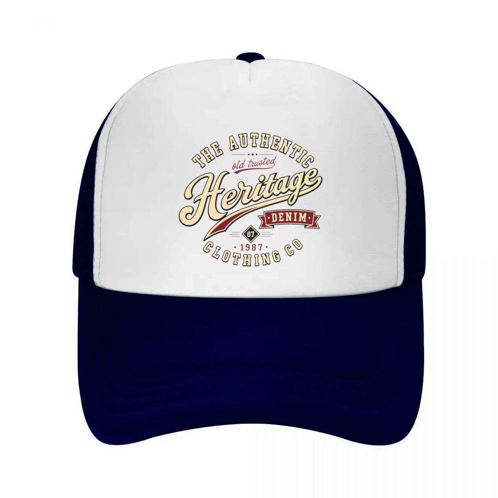 Heritage Classic Retro Letteri Mesh Baseball Cap Casual Hat Outdoor For Womens Unisex FeUnisex