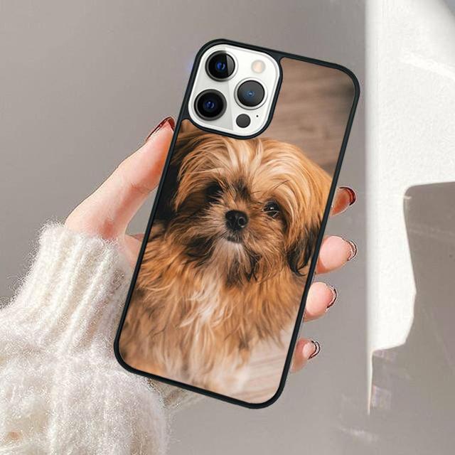Чехол для телефона с собакой Ши-тцу для Apple iPhone 17 Air Pro Max Plus Coque для iPhone 17 Air 14 15 16 13 12 Max Cover