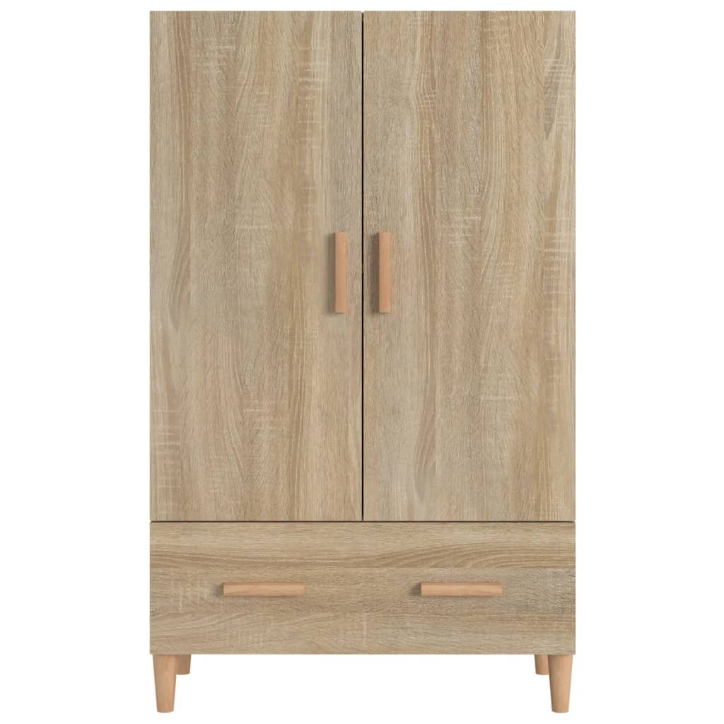 Highboard in Sonoma Oak Finish 70 x 31 x 115 cm Particleboard