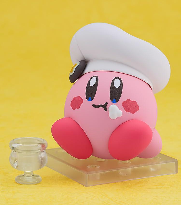 Nendoroid Kirby Cafe Kirby Kirby Cafe пластиковый магнит окрашенная подвижная фигурка Ver. Немасштабируемый и