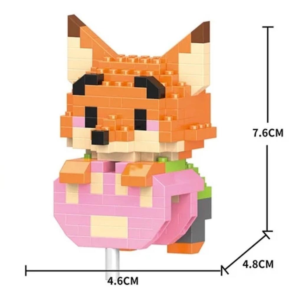 Дисней Аниме Принцесса Строительные блоки Стич Микки Маус мини Фигурки игрушки-экшн Блоки Игрушки Кирпичики Сборные игрушки Детские подарки