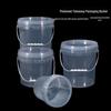 Thickened Plastic Storage Bucket with Lid and Handle