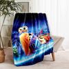 1pc Blanket Turbo Print Design, Lightweight Blanket for Sofa, Bed- Soft &Warm, Gift for All Seasons like Christmas, Halloween