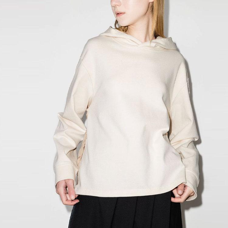 Y-3 FW21 Худи с длинным рукавом и большим логотипом, женские худи, белые GT5314